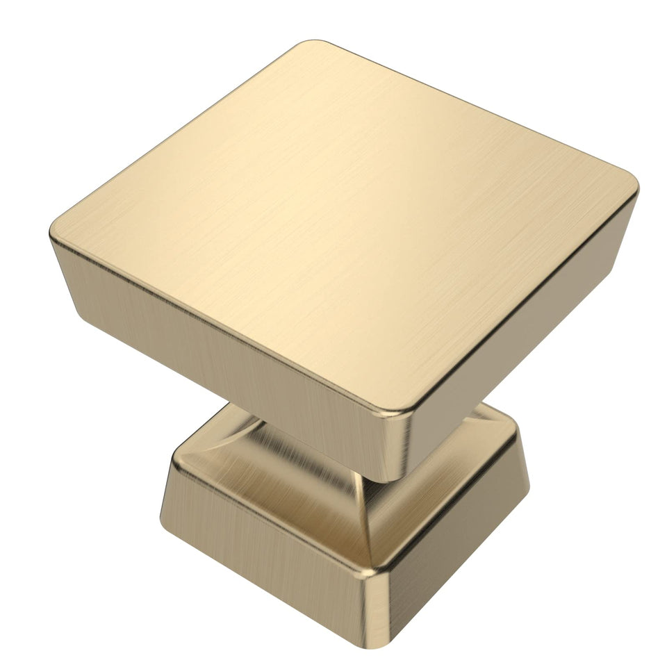 Amerdeco brushed gold cabinet knob 30mm - durable upgrade for cabinets and drawers