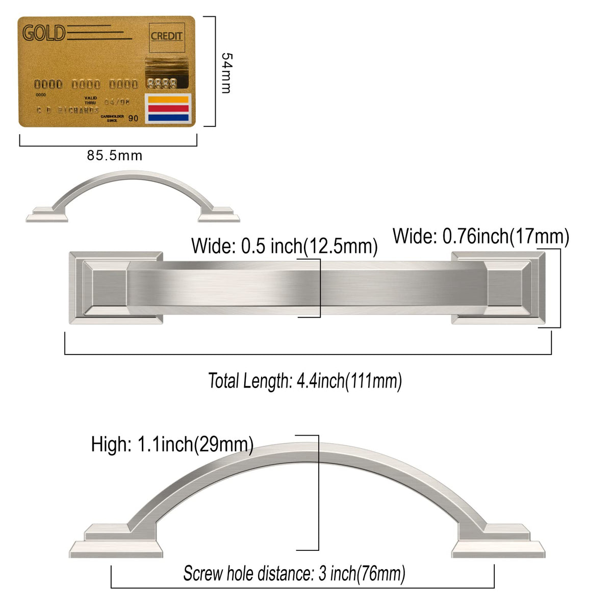Amerdeco drawer installation view demonstrates simple mounting process