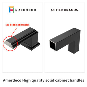 Amerdeco six-inch overall length suited for versatile furniture updates.