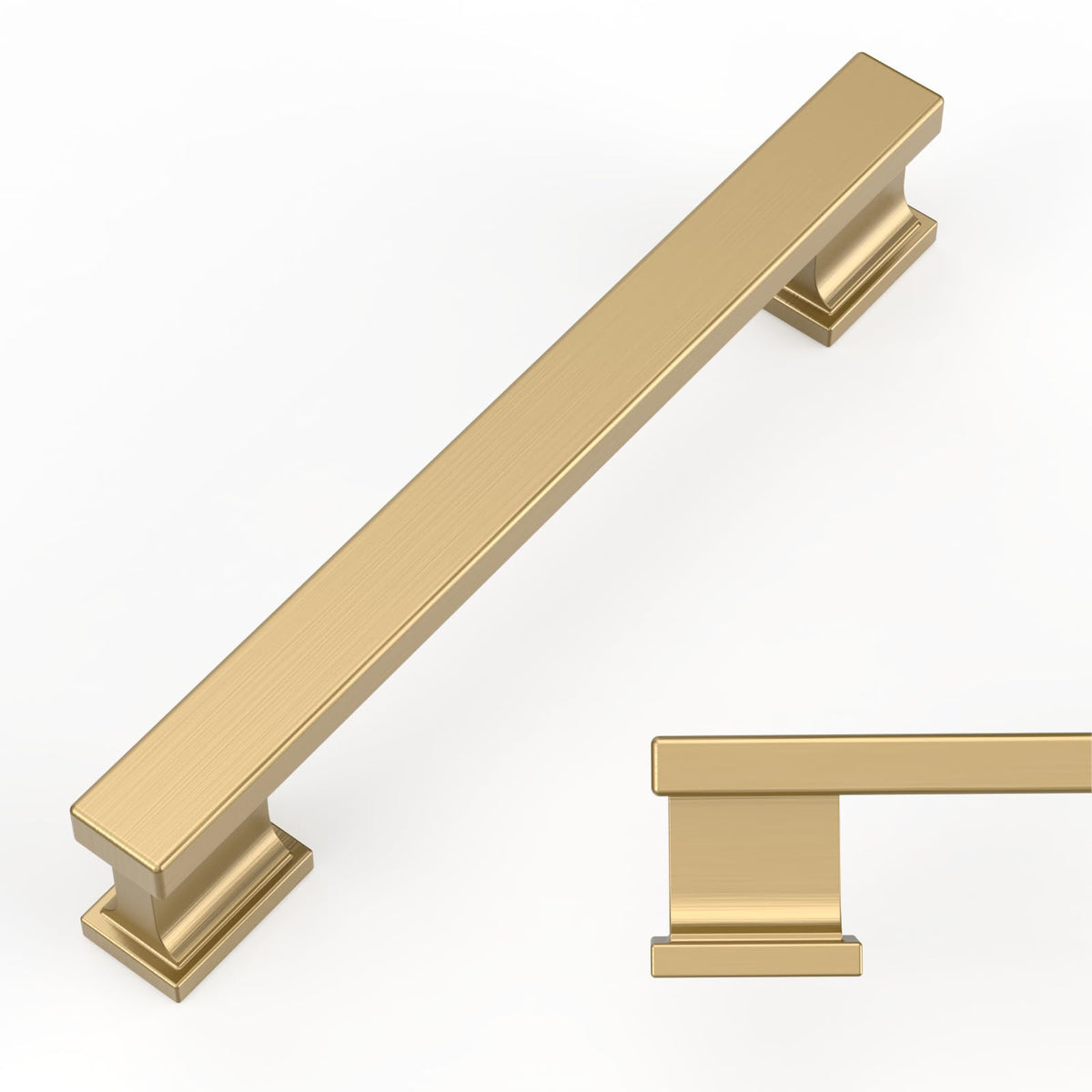 Amerdeco champagne bronze cabinet pull 5 inch enhances accessibility and style.