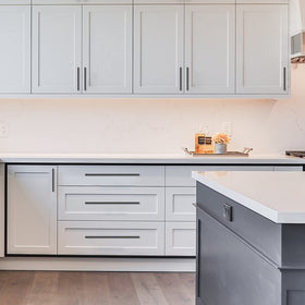 Amerdeco packaging protects each cabinet handle during transit