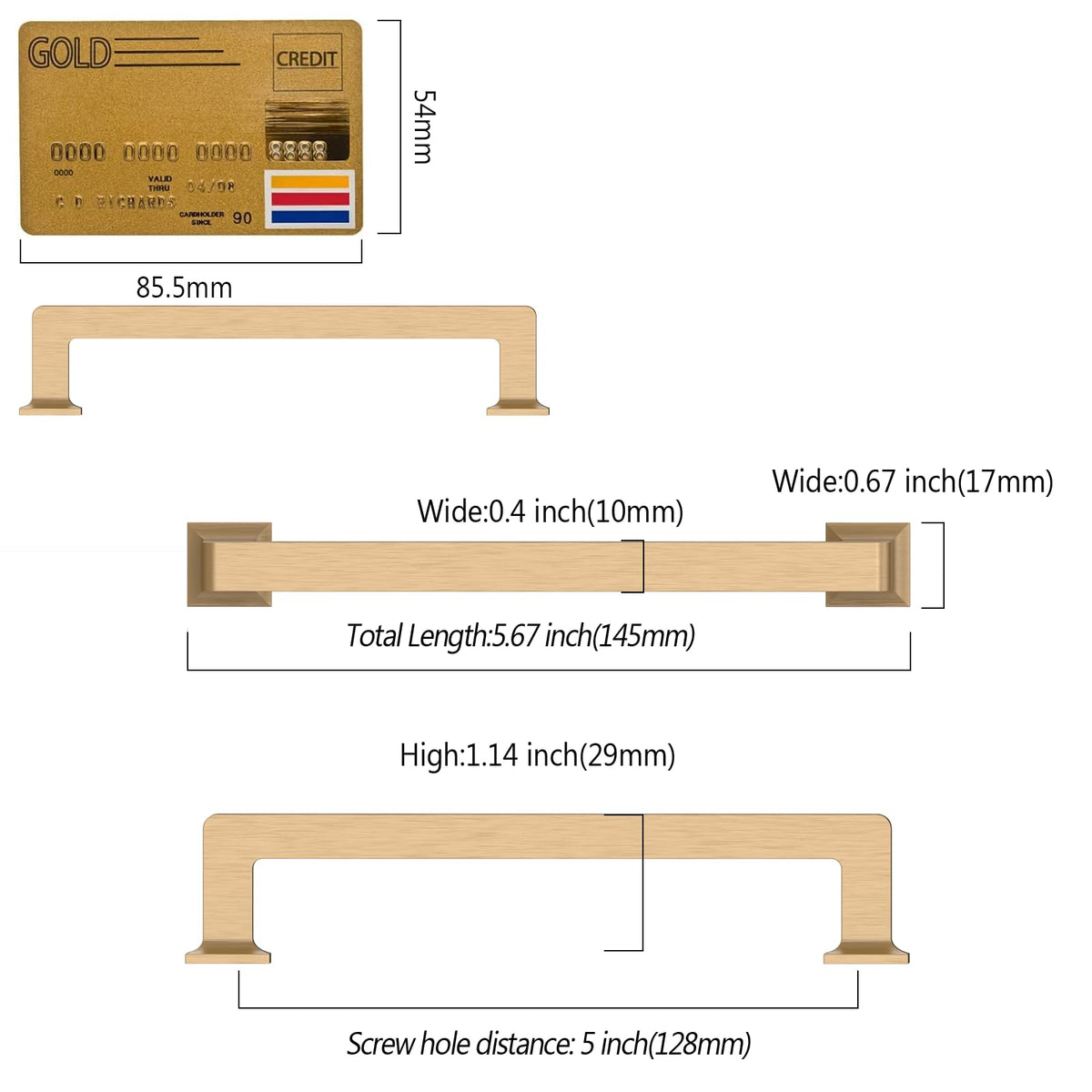 Amerdeco easy-install drawer pull simplifies DIY cabinet updates.