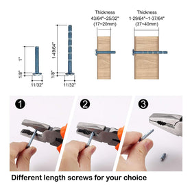 Amerdeco gold drawer handle set offers durable hardware for daily use.