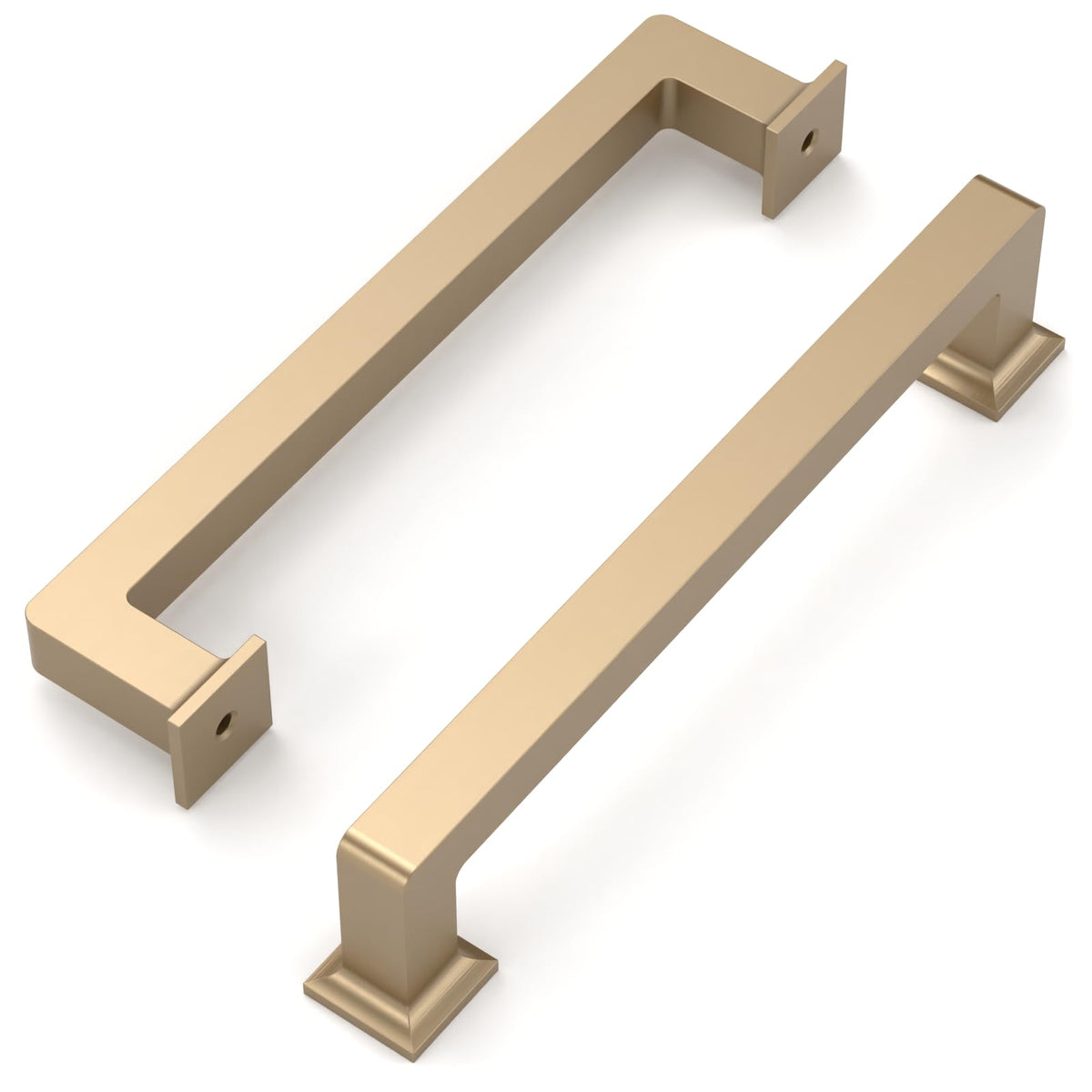 Amerdeco kitchen cabinet handle showcases champagne bronze finish for upgraded drawer pulls.