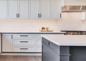 Amerdeco matte black hardware for closets and wardrobes