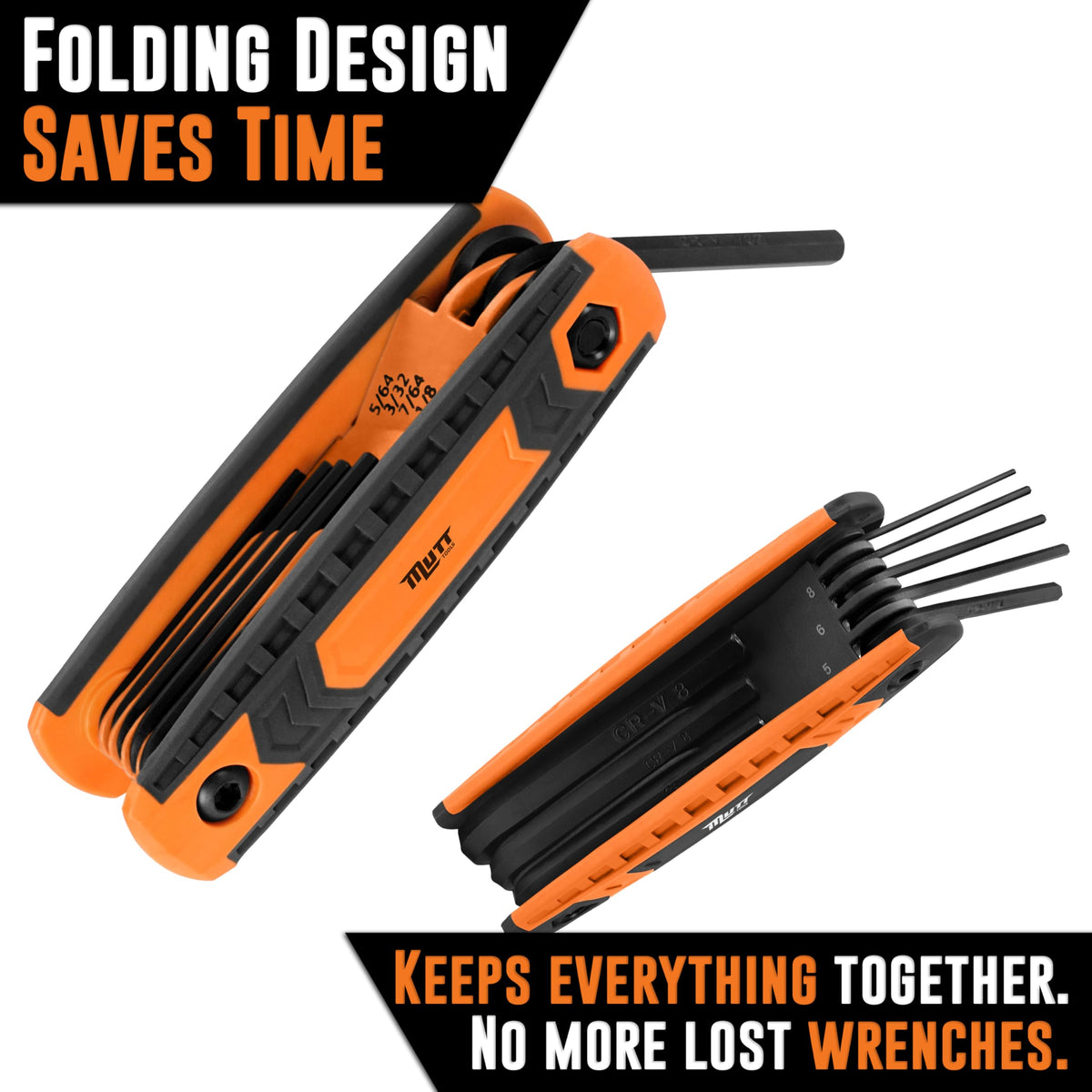 American Mutt Tools bicycle maintenance hex key set for bike repairs.