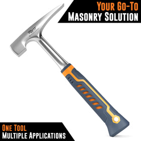 AMERICAN MUTT TOOLS bricklaying-in-action demonstrates versatile masonry use.