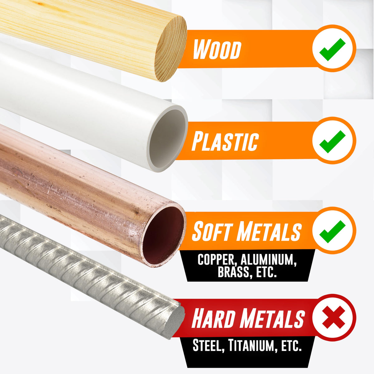 American Mutt Tools coping saw blades provide 14T, 18T, and 24T for versatile cuts