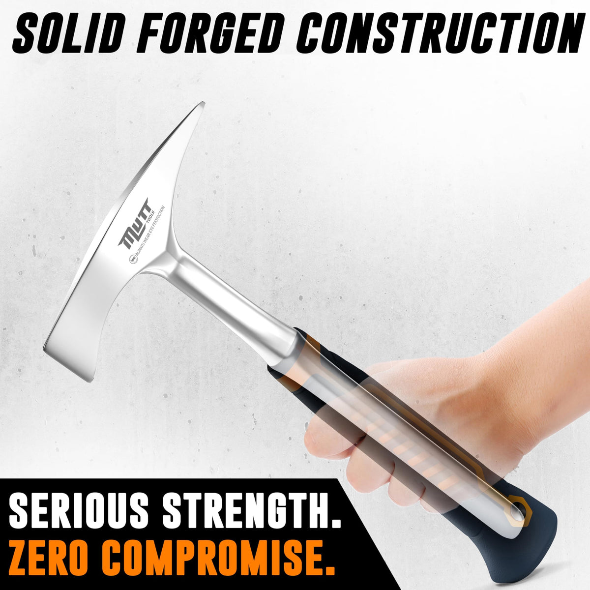 Ergonomic grip handle reduces fatigue during long welding sessions by AMERICAN MUTT TOOLS.