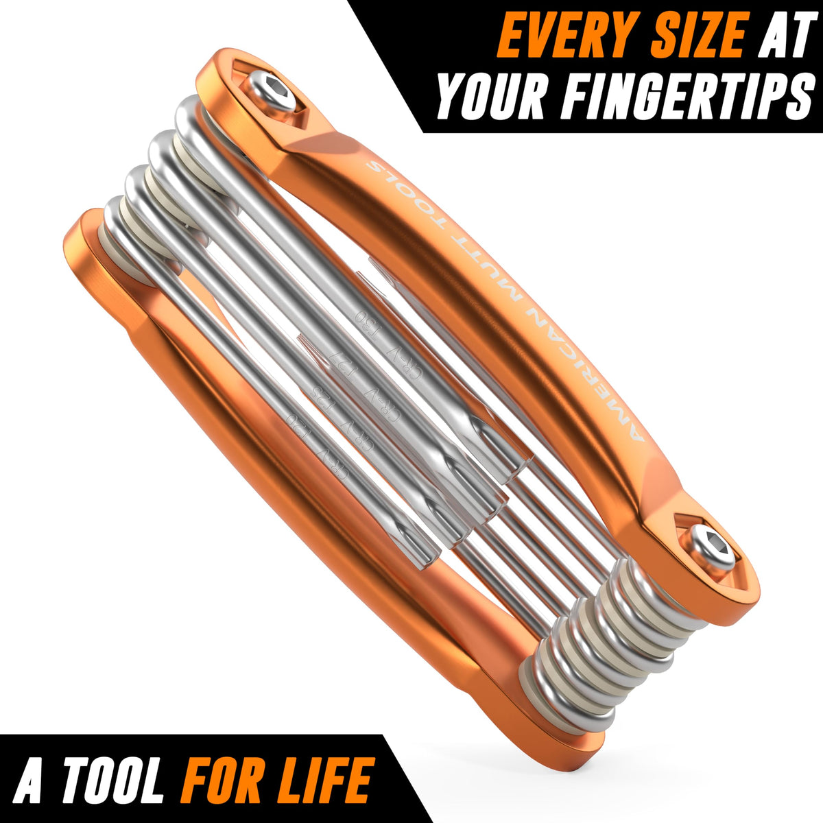 AMERICAN MUTT TOOLS ergonomic handles and folding design for easy storage