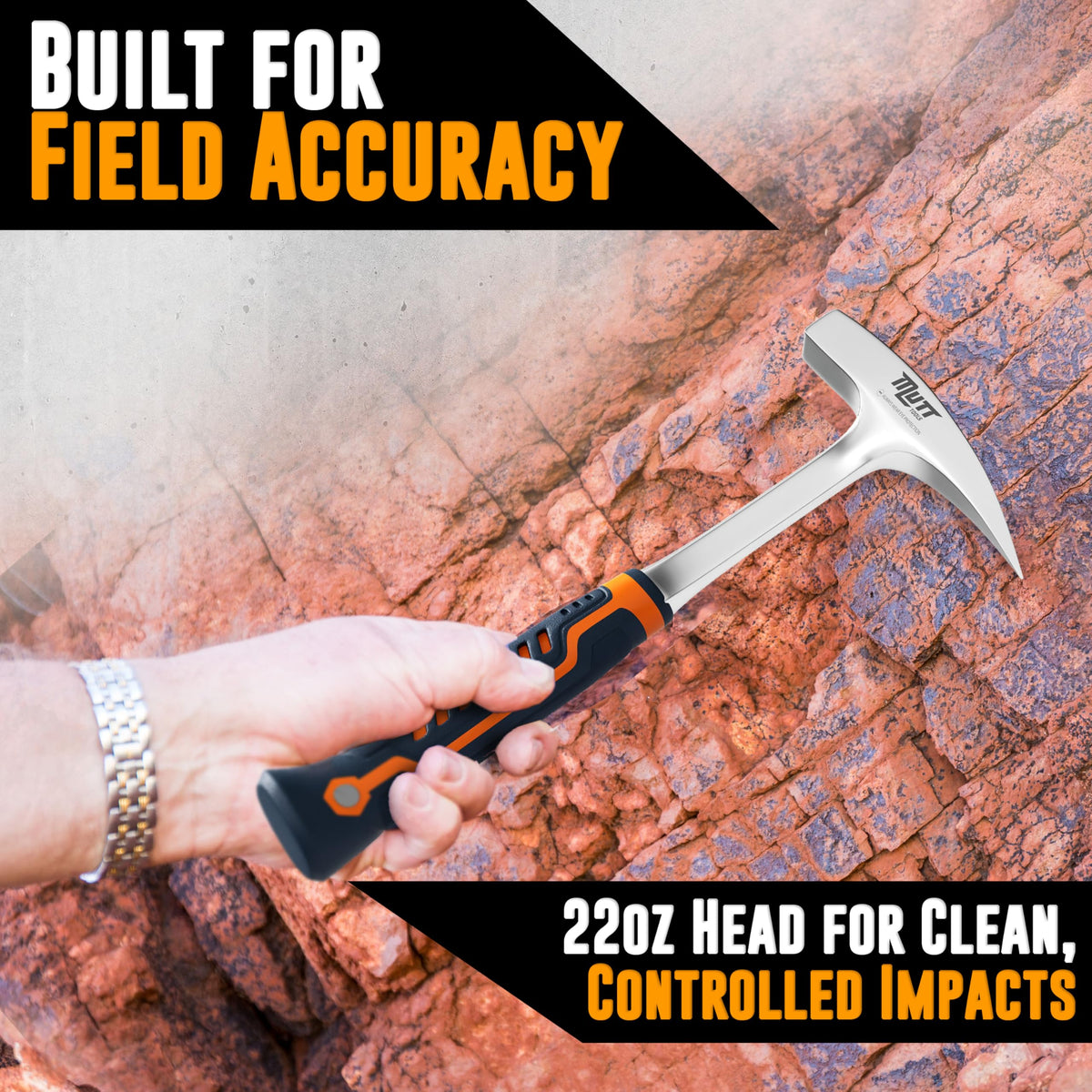AMERICAN MUTT TOOLS ergonomic handle for comfortable extended use.