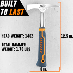 Forged steel construction withstands tough workshop environments from American Mutt Tools.