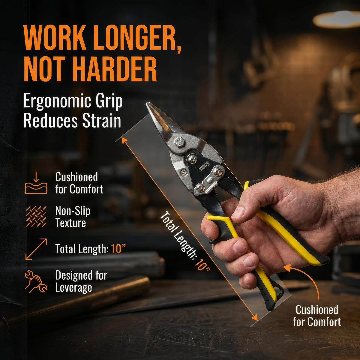 AMERICAN MUTT TOOLS Mutt Tools compound-leverage boosts cutting power with less effort.