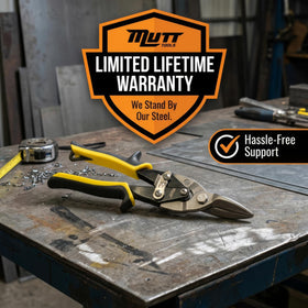 AMERICAN MUTT TOOLS Mutt Tools versatile metal cutter for HVAC and auto tasks.