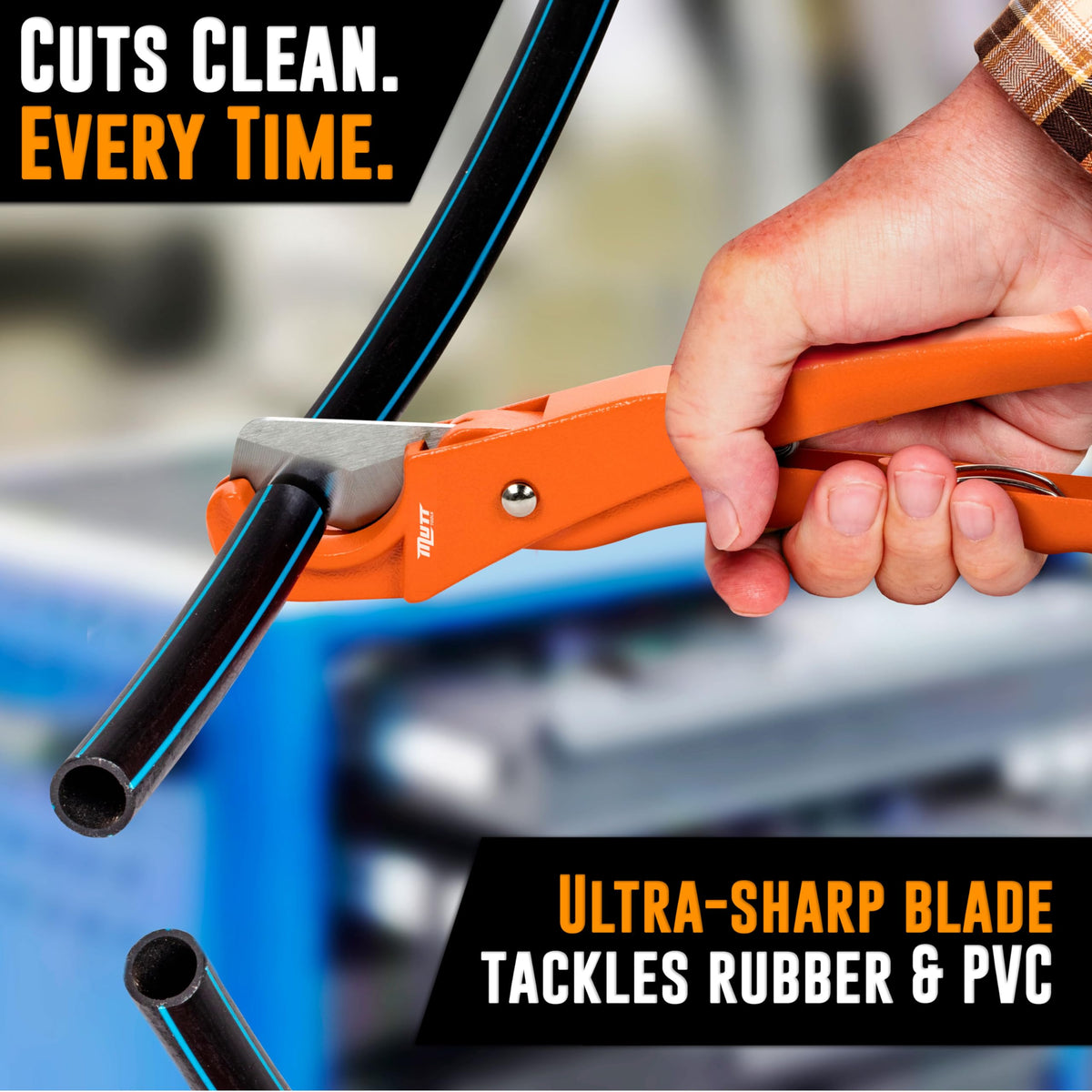 American Mutt Tools PEX cutter durable blades stay sharp longer.