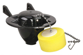American Standard 7381129-200.0070A flapper with float in black improves flush reliability