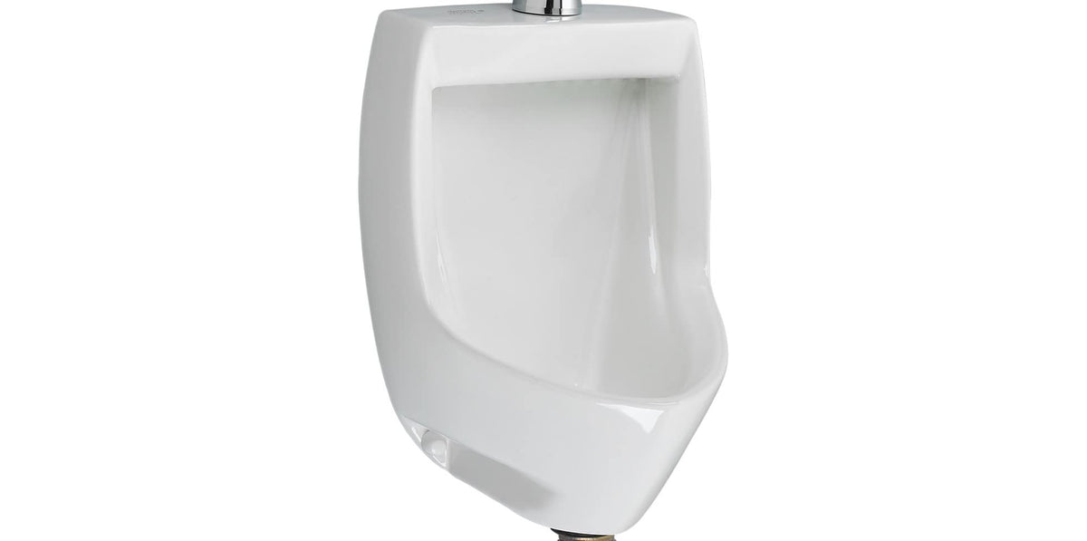 American Standard Maybrook top-spud urinal with compact footprint for busy restrooms.