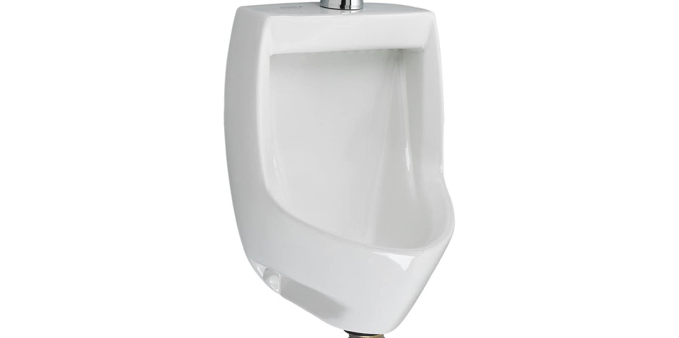 American Standard Maybrook top-spud urinal with compact footprint for busy restrooms.