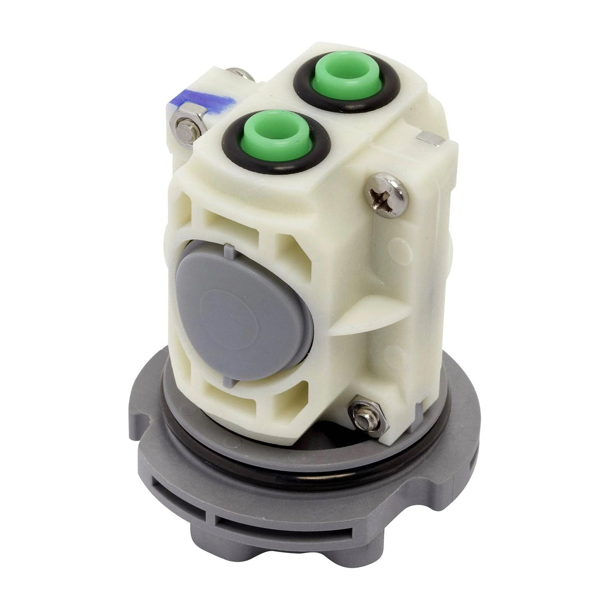 American Standard pressure-balancing unit for shower valve maintains steady temperature.