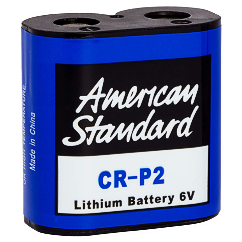 American Standard Selectronic battery 6V CR-P2 powering Moments faucet