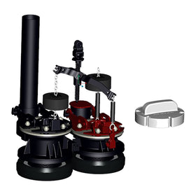 American Standard Vormax valve assembly shows teeter bar and seals for durability