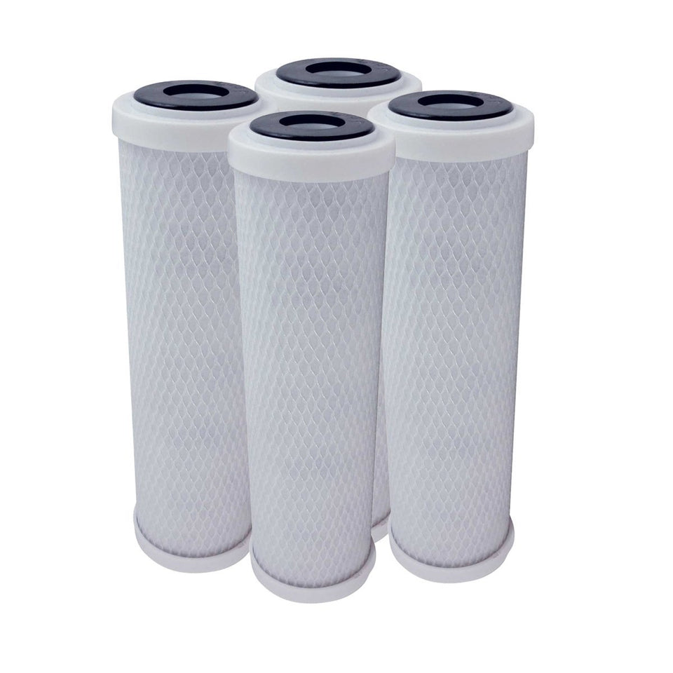 American Water Solutions Flow-Pur 8 carbon block filter 4-pack for WCBCS-975-RV improves taste and odor