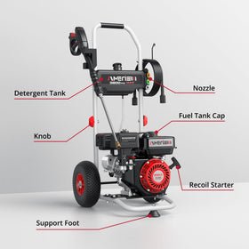 AMERISUN car washing and siding cleaning capability preserves exterior shine.