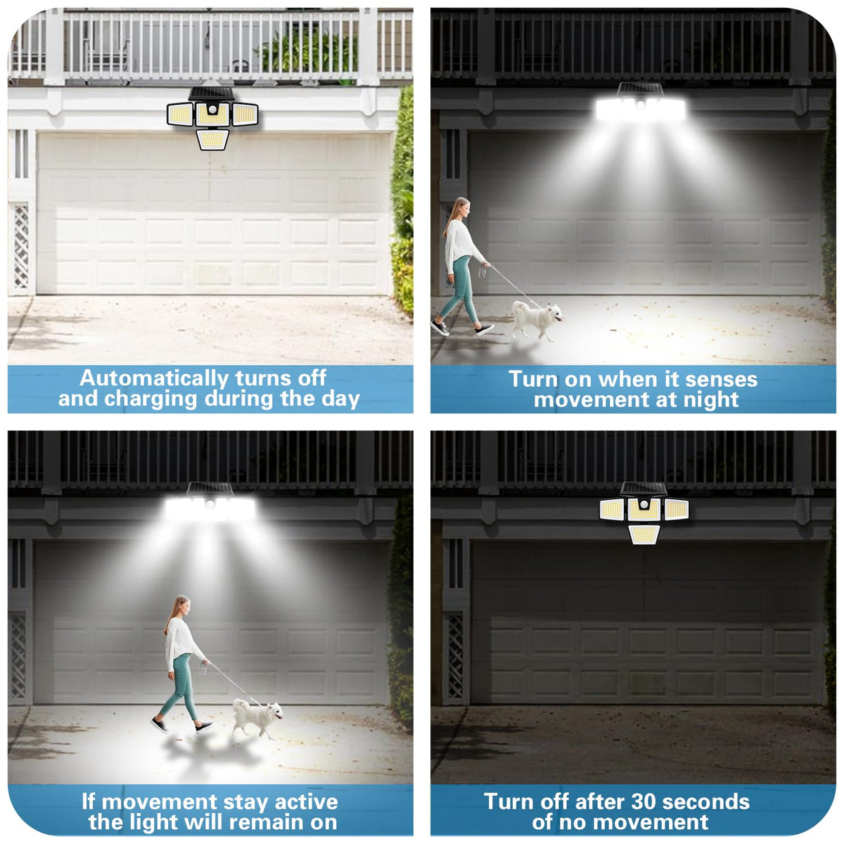AmeriTop all-weather security light for year-round outdoor use.
