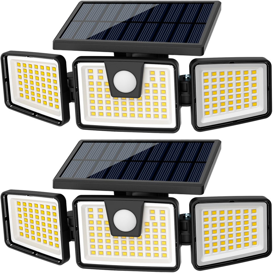AmeriTop outdoor solar light assembly enables quick, wire-free installation for enhanced exterior lighting.