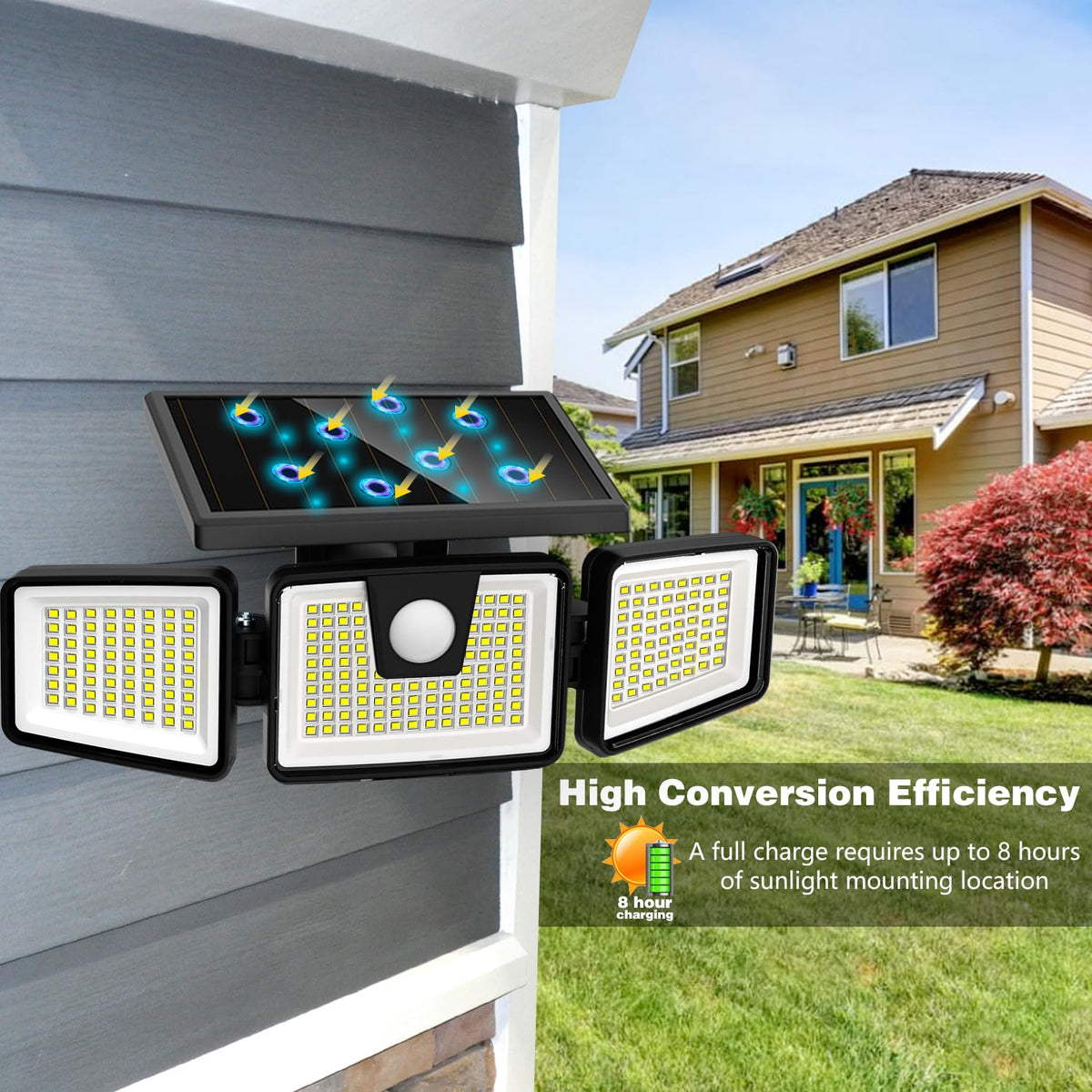 AmeriTop solar panel high efficiency ensures reliable daytime charging.