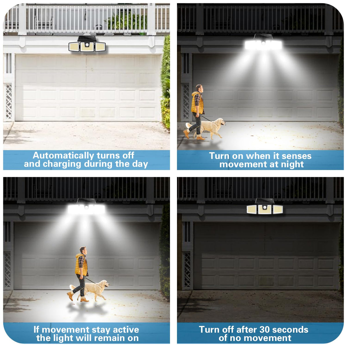 AmeriTop yard lighting solution ideal for driveways, doors, and gardens.