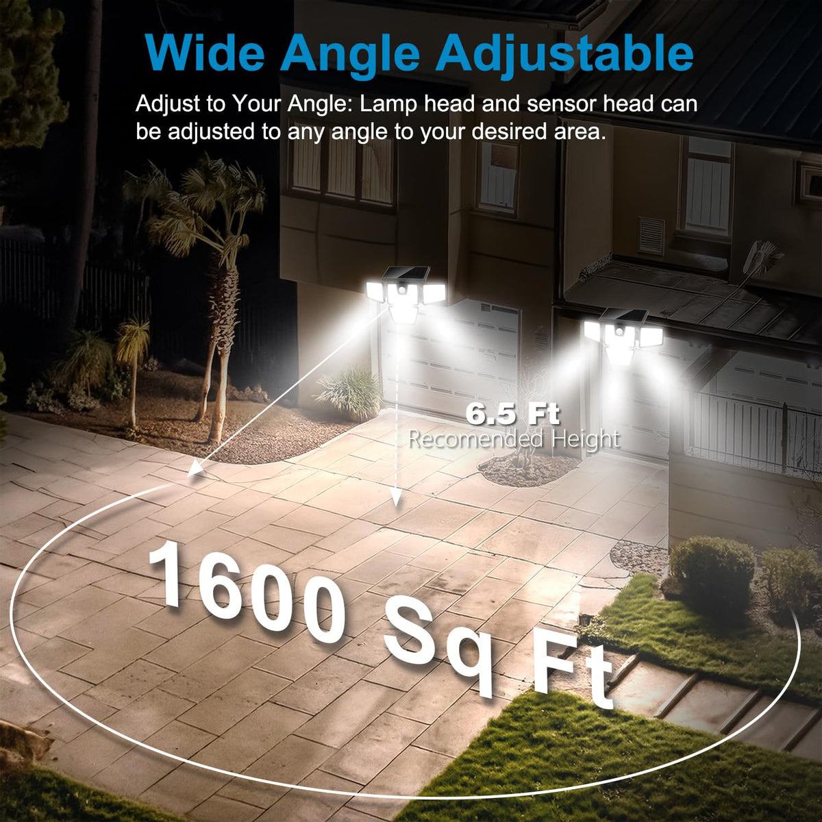 AmeriTop wide-angle illumination reaches 270 degrees for safer spaces.