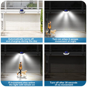 AmeriTop wireless installation — quick exterior wall mounting without cables.