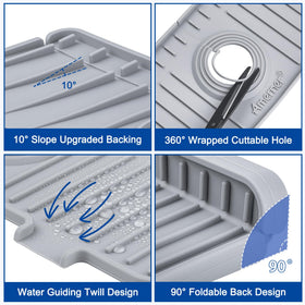 Amerner durable food-grade silicone material for long-lasting use and easy cleaning