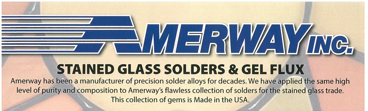 Amerway Sapphire solder wire packaging designed for easy storage