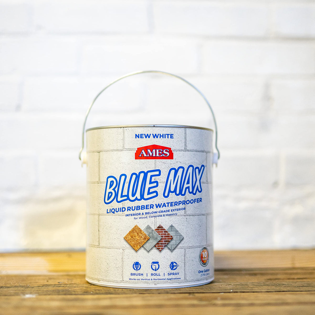 AMES Blue Max applied on ICF and concrete for durable waterproofing