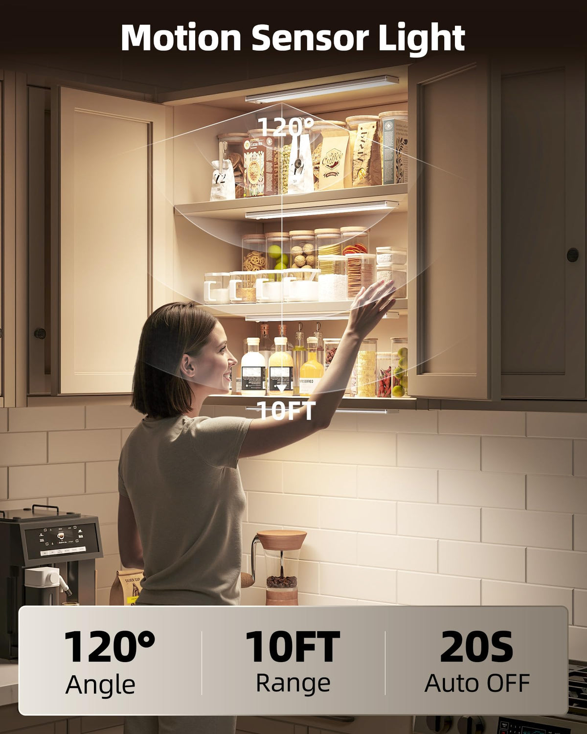 AMETHEUS 3-color temperatures dimmable light ideal for work or cozy evenings.