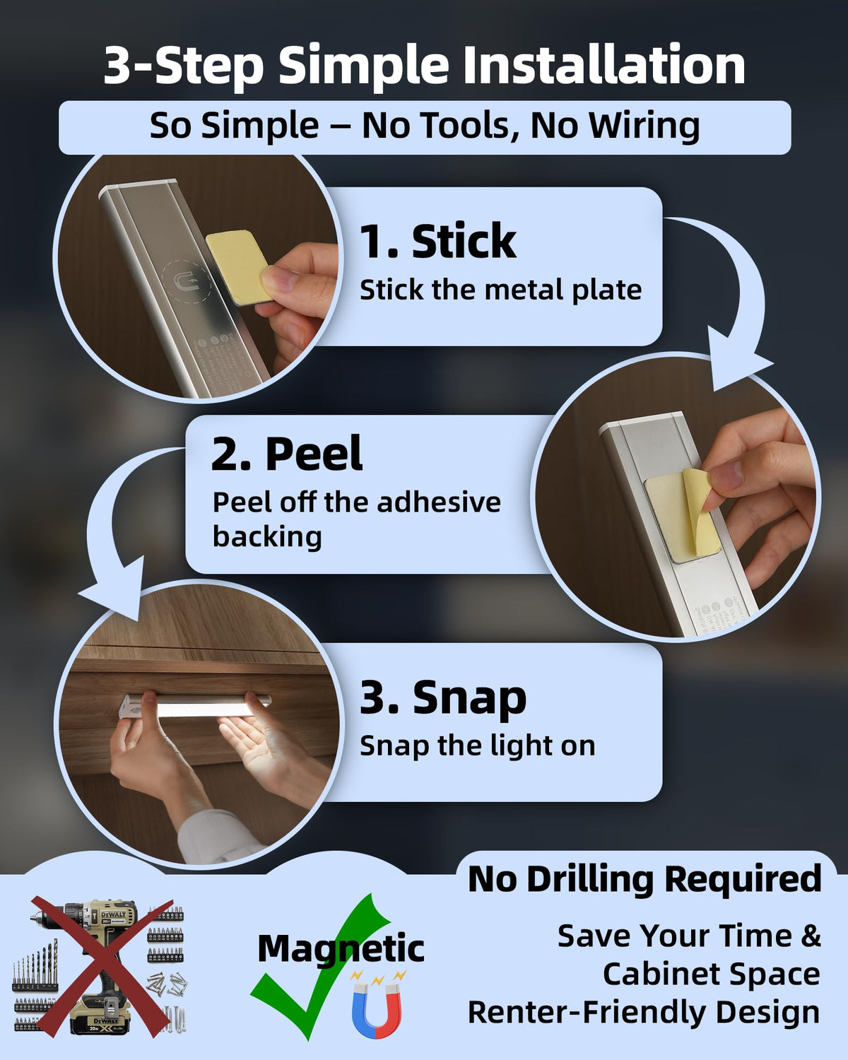 AMETHEUS auto mode activates in darkness for efficient energy use.