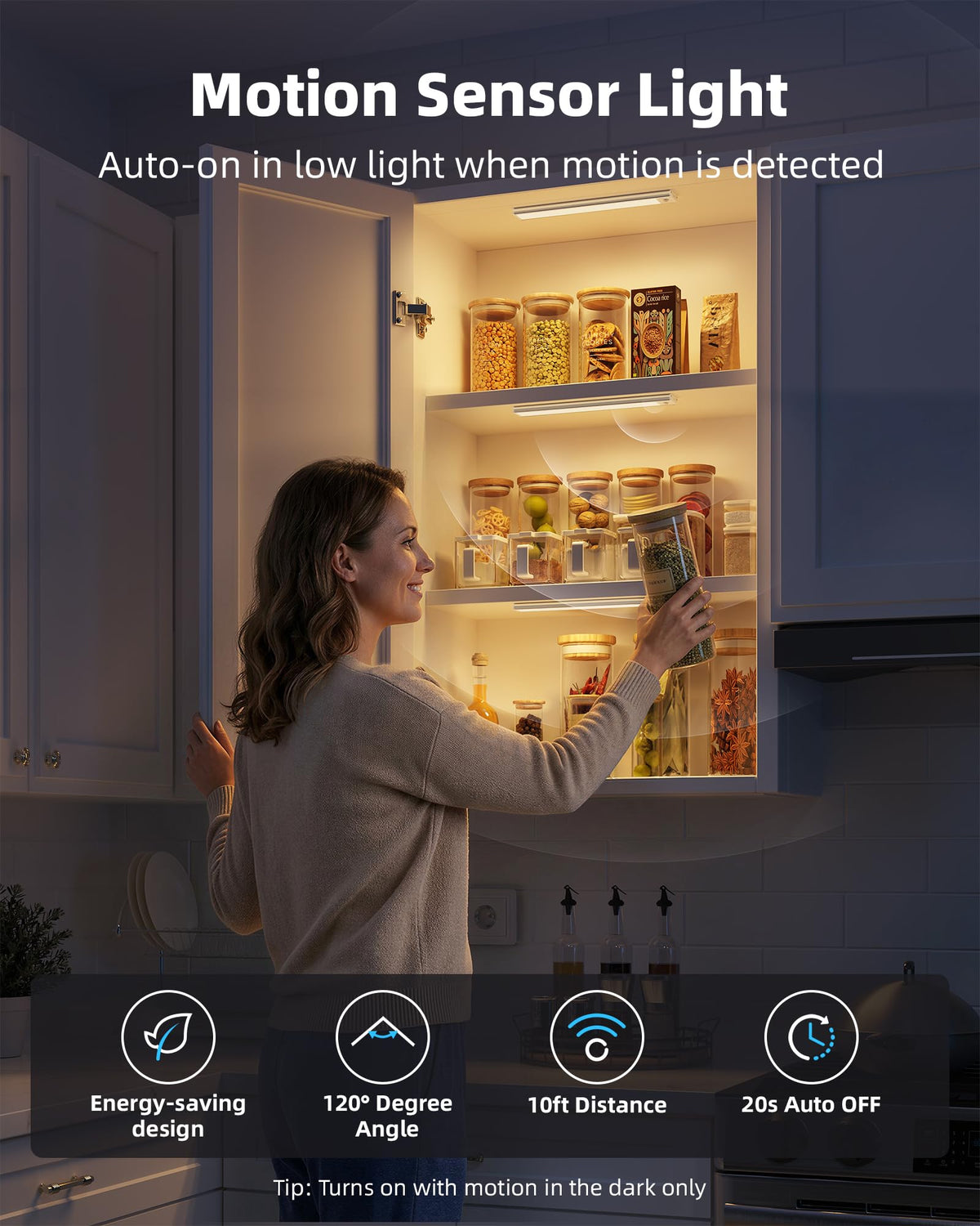 AMETHEUS dimmable LED with three temps enables tailored ambiance.