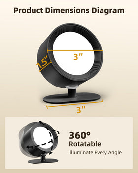 AMETHEUS makeup vanity wall light for precise, shadow-free tasks.