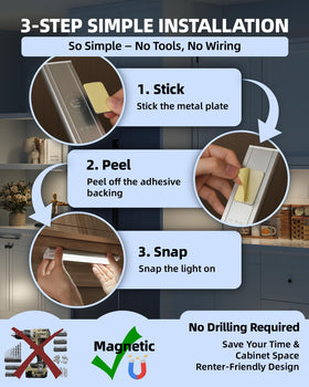 AMETHEUS magnetic mounting enables quick tool-free installation