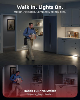 AMETHEUS magnetic mount plates included for quick, tool-free installation.