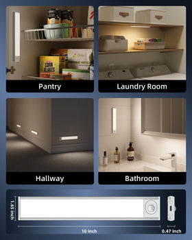 AMETHEUS night light for stairs and basements provides safe passage.