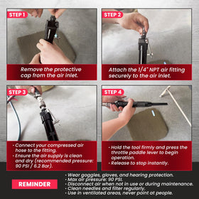 AMGSH anti-slip grip handle provides secure control during long sessions