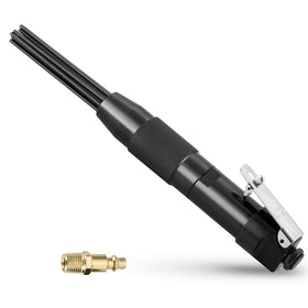 AMGSH Compact Air Needle Scaler front view for rust and paint removal on metal