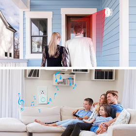Expandable connectivity shows up to twenty sensors for multiple entrances