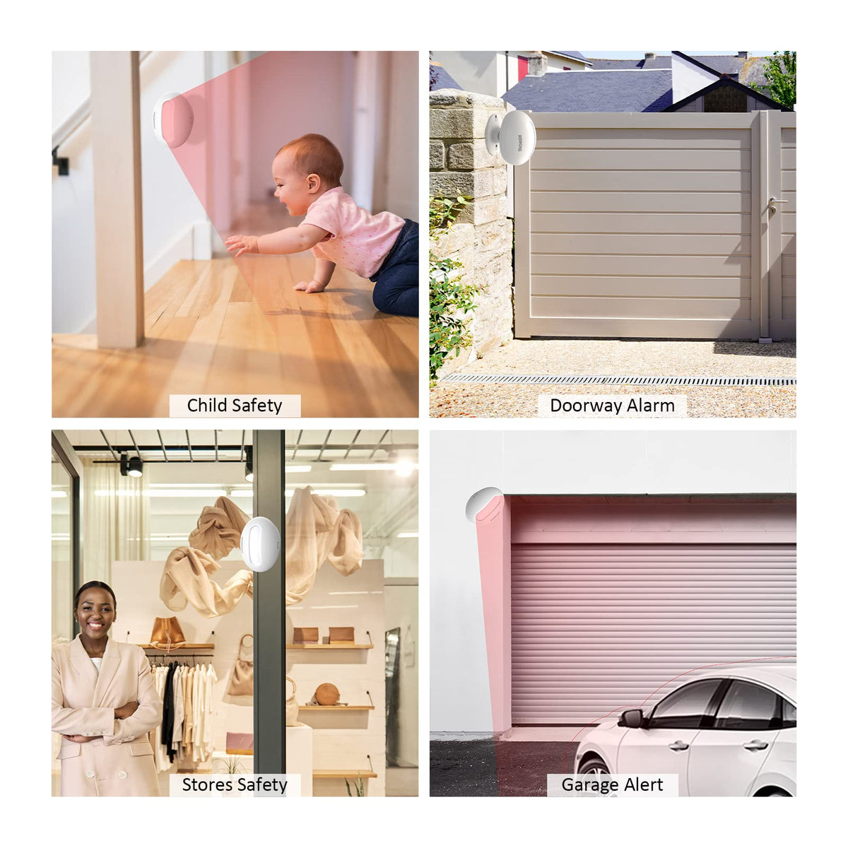 AMHEY expandable system allows multiple sensors for full coverage.
