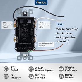 Amico 24-pack suitable for residential, commercial, and office projects.