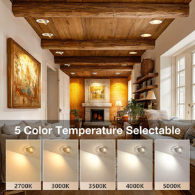 Amico 4in IC-rated recessed light safe for insulation-contact ceilings.