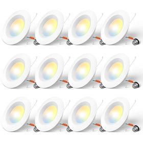 Amico 5/6 inch LED recessed lighting installation demonstrates quick retrofit.